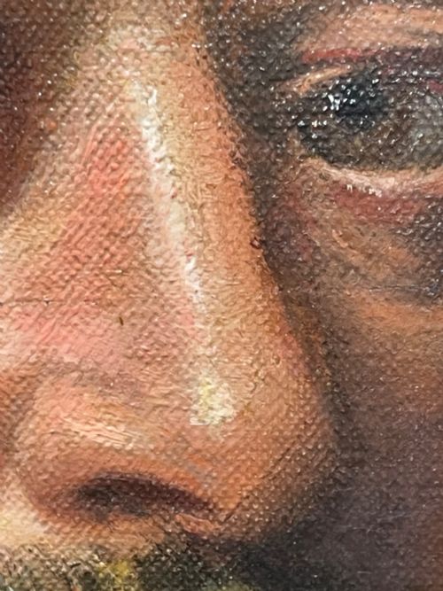OIL PAINTING PORTRAIT OF GLASGOW IRON STEEL MERCHANT BY JOHN MCGHIE - ADDITIONAL PHOTO 20