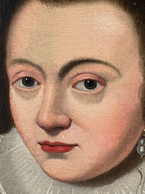OIL PAINTING PORTRAIT ELIZABETH OF BOHEMIA CIRCLE OF GODFREY KNELLER - ADDITIONAL PHOTO 3