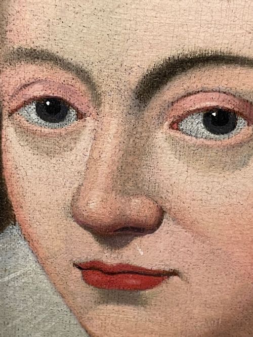 OIL PAINTING PORTRAIT ELIZABETH OF BOHEMIA CIRCLE OF GODFREY KNELLER - ADDITIONAL PHOTO 7