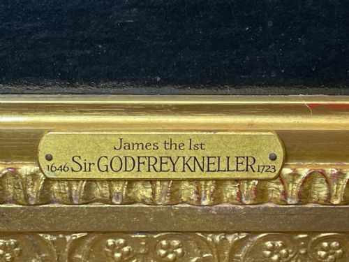 OIL PAINTING PORTRAIT KING JAMES 1ST ENGLAND CIRCLE GODFREY KNELLER - ADDITIONAL PHOTO 2