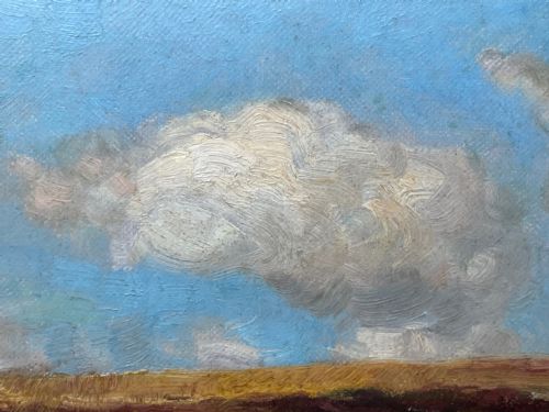 VICTORIAN OIL PAINTING EXMOOR LANDSCAPE BY ARTHUR WARDLE 18601949 - ADDITIONAL PHOTO 12