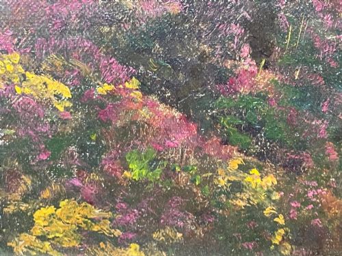 VICTORIAN OIL PAINTING EXMOOR LANDSCAPE BY ARTHUR WARDLE 18601949 - ADDITIONAL PHOTO 14