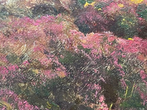 VICTORIAN OIL PAINTING EXMOOR LANDSCAPE BY ARTHUR WARDLE 18601949 - ADDITIONAL PHOTO 24