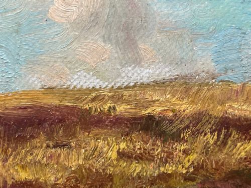 VICTORIAN OIL PAINTING EXMOOR LANDSCAPE BY ARTHUR WARDLE 18601949 - ADDITIONAL PHOTO 25