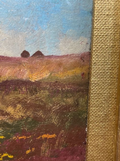 VICTORIAN OIL PAINTING EXMOOR LANDSCAPE BY ARTHUR WARDLE 18601949 - ADDITIONAL PHOTO 27