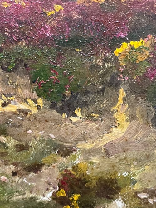 VICTORIAN OIL PAINTING EXMOOR LANDSCAPE BY ARTHUR WARDLE 18601949 - ADDITIONAL PHOTO 28