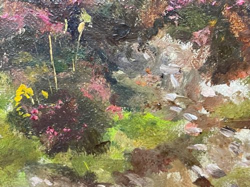 VICTORIAN OIL PAINTING EXMOOR LANDSCAPE BY ARTHUR WARDLE 18601949 - ADDITIONAL PHOTO 29