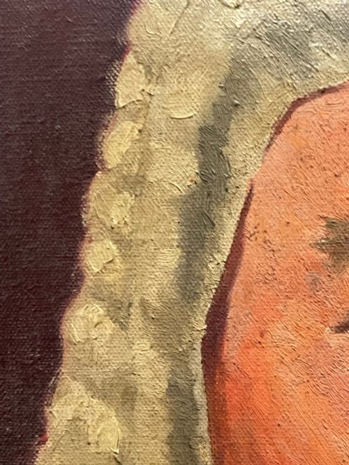 OIL PAINTING BRITISH PORTRAIT OF JUDGE PAUL STORR RED COURT DRESS ROBES - ADDITIONAL PHOTO 21