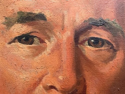 OIL PAINTING BRITISH PORTRAIT OF JUDGE PAUL STORR RED COURT DRESS ROBES - ADDITIONAL PHOTO 24