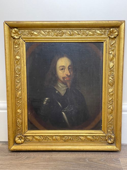 17TH CENTURY OIL PAINTING PORTRAIT KING CHARLES 1ST CIRCA HENRY STONE - ADDITIONAL PHOTO 2