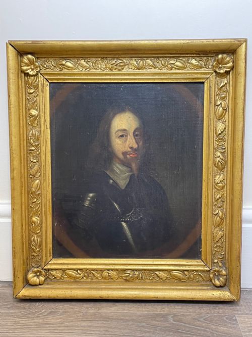 17TH CENTURY OIL PAINTING PORTRAIT KING CHARLES 1ST CIRCA HENRY STONE - ADDITIONAL PHOTO 3