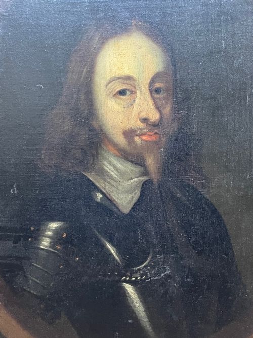 17TH CENTURY OIL PAINTING PORTRAIT KING CHARLES 1ST CIRCA HENRY STONE - ADDITIONAL PHOTO 8