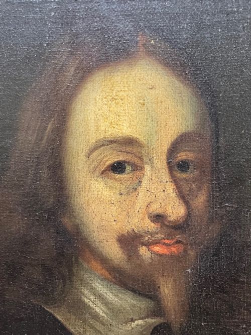17TH CENTURY OIL PAINTING PORTRAIT KING CHARLES 1ST CIRCA HENRY STONE - ADDITIONAL PHOTO 9