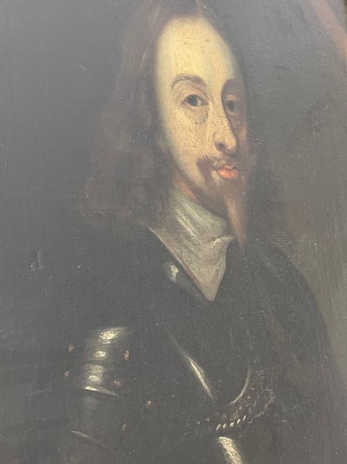17TH CENTURY OIL PAINTING PORTRAIT KING CHARLES 1ST CIRCA HENRY STONE - ADDITIONAL PHOTO 26
