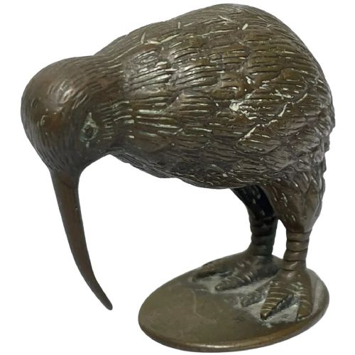 small antique austrian bronze kiwi bird sculpture - CATEGORY: ANTIQUE METAL - DATED 1900