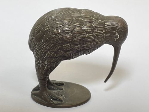 SMALL ANTIQUE AUSTRIAN BRONZE KIWI BIRD SCULPTURE - ADDITIONAL PHOTO 27