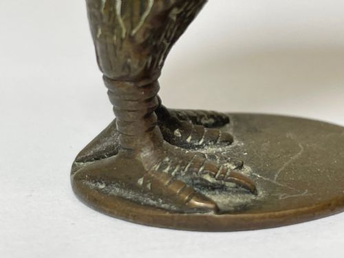 SMALL ANTIQUE AUSTRIAN BRONZE KIWI BIRD SCULPTURE - ADDITIONAL PHOTO 28