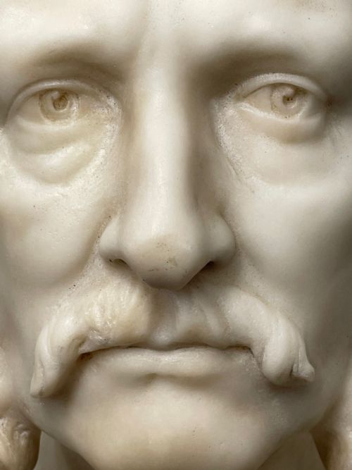 MARBLE BUST JAMES ROBERT CREIGHTON MAYOR BY LONJOSEPH CHAVALLIAUD - ADDITIONAL PHOTO 17