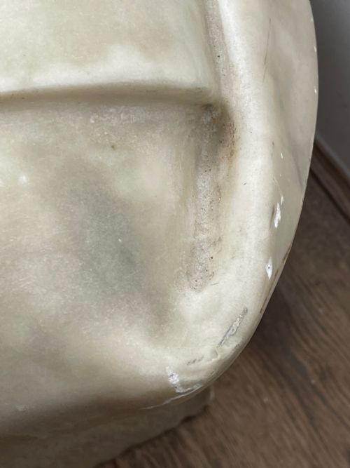MARBLE BUST JAMES ROBERT CREIGHTON MAYOR BY LONJOSEPH CHAVALLIAUD - ADDITIONAL PHOTO 27