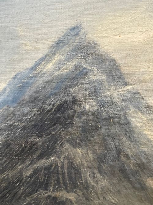 OIL PAINTING HIGHLANDS SGRR NAN GILLEAN SKYE BY WILLIAM BEATTIE BROWN - ADDITIONAL PHOTO 26