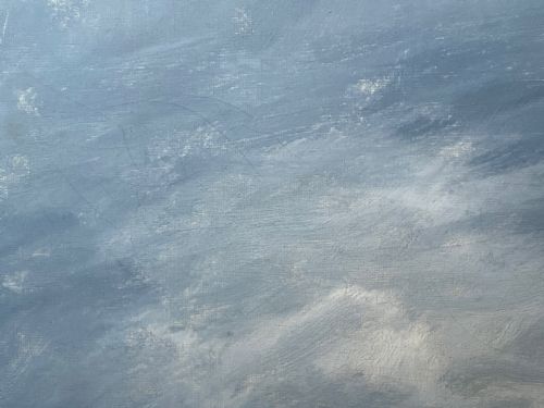 OIL PAINTING HIGHLANDS SGRR NAN GILLEAN SKYE BY WILLIAM BEATTIE BROWN - ADDITIONAL PHOTO 27