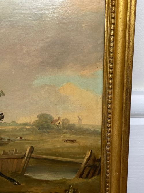 PAIR PAINTINGS GREY BAY HORSES LIBERTY INDUSTRY FRANCIS CALCRAFT TURNER - ADDITIONAL PHOTO 7