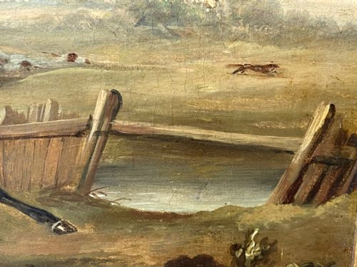 PAIR PAINTINGS GREY BAY HORSES LIBERTY INDUSTRY FRANCIS CALCRAFT TURNER - ADDITIONAL PHOTO 28