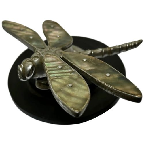 BRITISH SMALL ART DECO DESMO DRAGONFLY CAR MASCOT