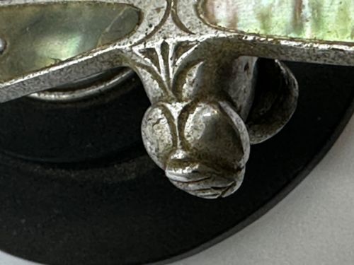 BRITISH SMALL ART DECO DESMO DRAGONFLY CAR MASCOT - ADDITIONAL PHOTO 11