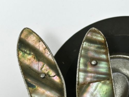 BRITISH SMALL ART DECO DESMO DRAGONFLY CAR MASCOT - ADDITIONAL PHOTO 12