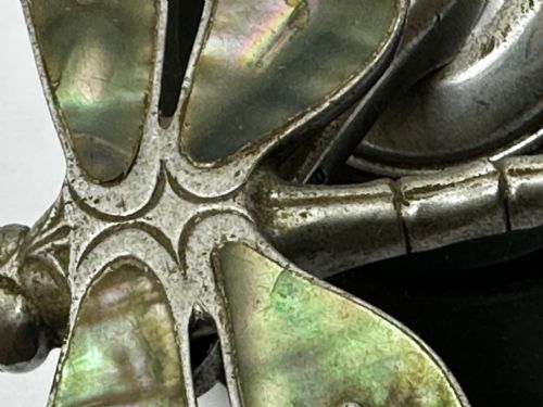 BRITISH SMALL ART DECO DESMO DRAGONFLY CAR MASCOT - ADDITIONAL PHOTO 13