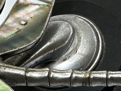 BRITISH SMALL ART DECO DESMO DRAGONFLY CAR MASCOT - ADDITIONAL PHOTO 14