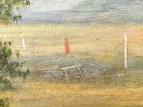 OIL PAINTING EQUINE LADY DOROTHEA ON BAY HUNTER BY ROSA FRANCES CORDER - ADDITIONAL PHOTO 15