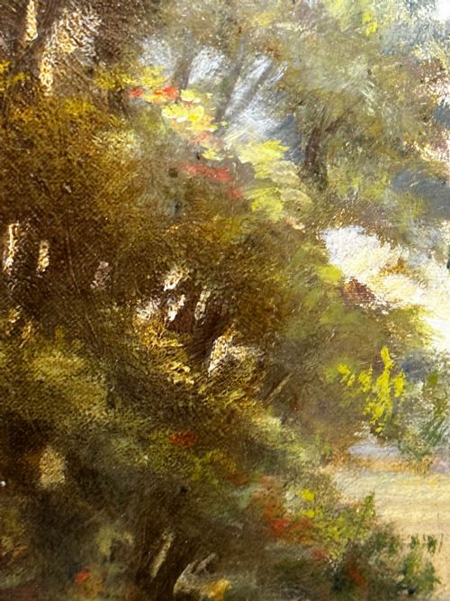 OIL PAINTING EQUINE LADY DOROTHEA ON BAY HUNTER BY ROSA FRANCES CORDER - ADDITIONAL PHOTO 16