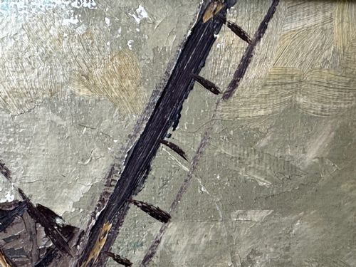 SCOTTISH IMPRESSIONIST OIL PAINTING WINDMILL BY HELEN MONRO TURNER - ADDITIONAL PHOTO 24