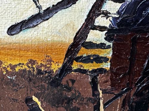 SCOTTISH IMPRESSIONIST OIL PAINTING WINDMILL BY HELEN MONRO TURNER - ADDITIONAL PHOTO 29