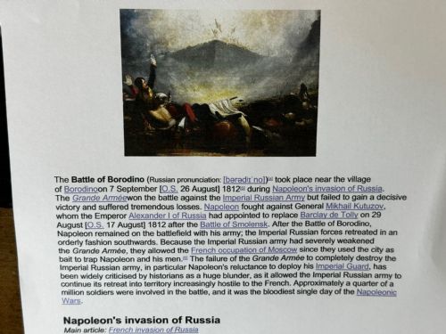 FRENCH 19TH CENTURY NAPOLEONIC MILITARY BATTLE BORODINO OIL PAINTING - ADDITIONAL PHOTO 16