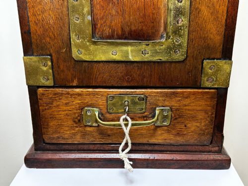 ARTS CRAFTS COUNTRY HOUSE LETTER MAIL POST BOX WITH KEY - ADDITIONAL PHOTO 5