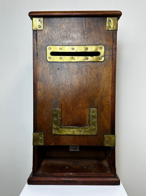 ARTS CRAFTS COUNTRY HOUSE LETTER MAIL POST BOX WITH KEY - ADDITIONAL PHOTO 27