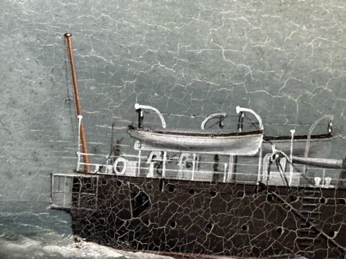 PAINTING MARINE SHIP BLAKE CLASS CRUISER ROYAL NAVY HMS BLENHEIM - ADDITIONAL PHOTO 18