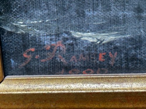 OIL PAINTING MARINE BRIGG SHIP SUSANNAH THRIFT PILOT ST NICHOLAS - ADDITIONAL PHOTO 9