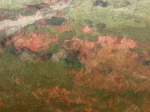 OIL PAINTING SCOTTISH MOOR EVENING GLEN SANNOX BY GEORGE HOUSTON RSA - ADDITIONAL PHOTO 11