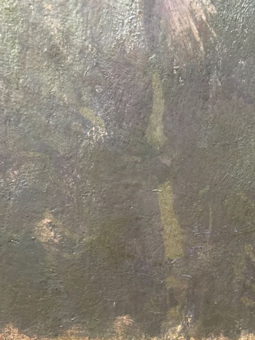 OIL PAINTING SCOTTISH MOOR EVENING GLEN SANNOX BY GEORGE HOUSTON RSA - ADDITIONAL PHOTO 21