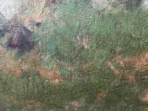 OIL PAINTING SCOTTISH MOOR EVENING GLEN SANNOX BY GEORGE HOUSTON RSA - ADDITIONAL PHOTO 29