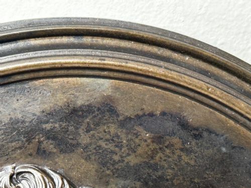 19TH CENTURY COALBROOKDALE BRONZE PLAQUE MOTHER HOLDING HER CHILD - ADDITIONAL PHOTO 15