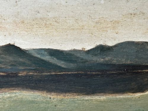 VICTORIAN OIL PAINTING STAG HIGHLANDS FOLLOWER CLARENCE HENRY ROE - ADDITIONAL PHOTO 26