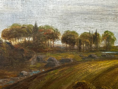 PAINTING LAKE DISTRICT CRUMMOCK WATER BY WILLIAM MITCHELL OF MARYPORT - ADDITIONAL PHOTO 18