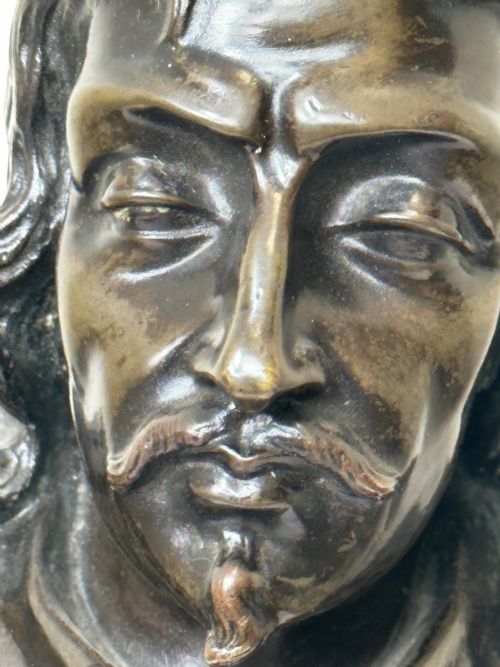 19TH CENTURY JOHN MILTON SCULPTURE SIGNED FRENCH ERNESTEUGNE HIOLLE - ADDITIONAL PHOTO 15