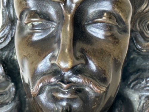 19TH CENTURY JOHN MILTON SCULPTURE SIGNED FRENCH ERNESTEUGNE HIOLLE - ADDITIONAL PHOTO 25