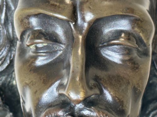 19TH CENTURY JOHN MILTON SCULPTURE SIGNED FRENCH ERNESTEUGNE HIOLLE - ADDITIONAL PHOTO 26